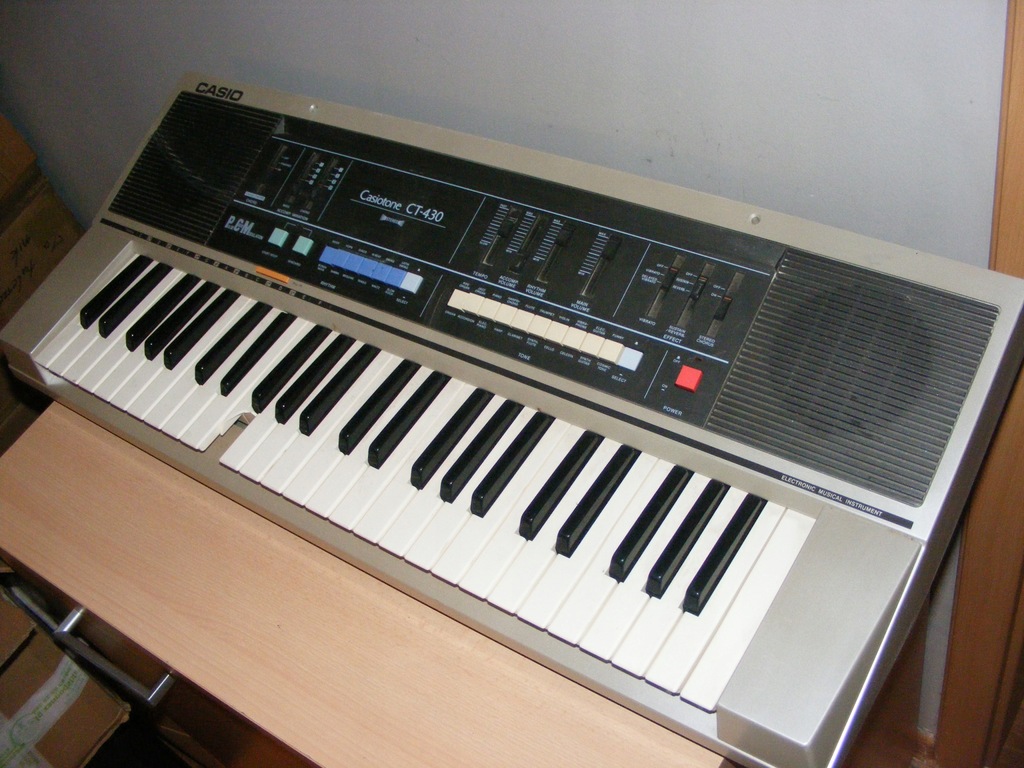 CASIO CASIOTONE CT -430 7887296703 oficjalne archiwum Allegro