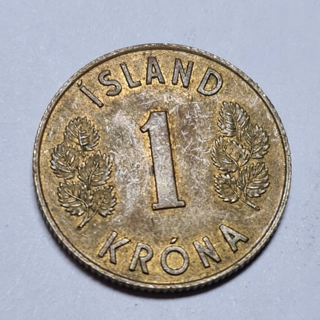 1 korona 1959 Islandia