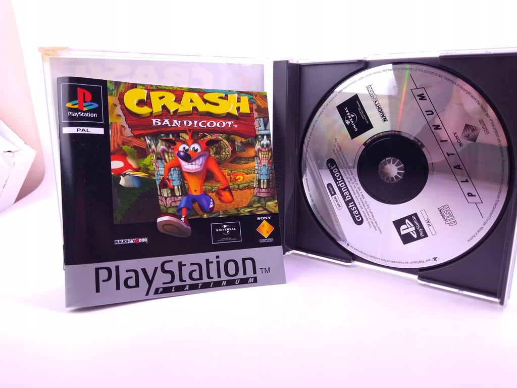 Купить Игра Crash Bandicoot PSX PS1 Sony PlayStation (PSX): отзывы ...