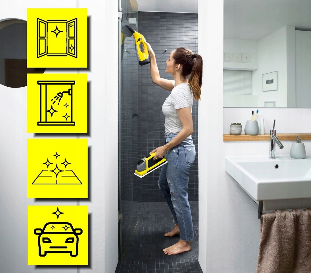 Купить КОМПЛЕКТ МОЙКИ ОКОН KARCHER WV6 KV4 GIANT: отзывы, фото, характеристики в интерне-магазине Aredi.ru