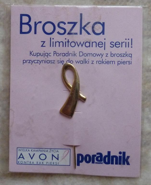 Broszka z "Poradnika Domowego"