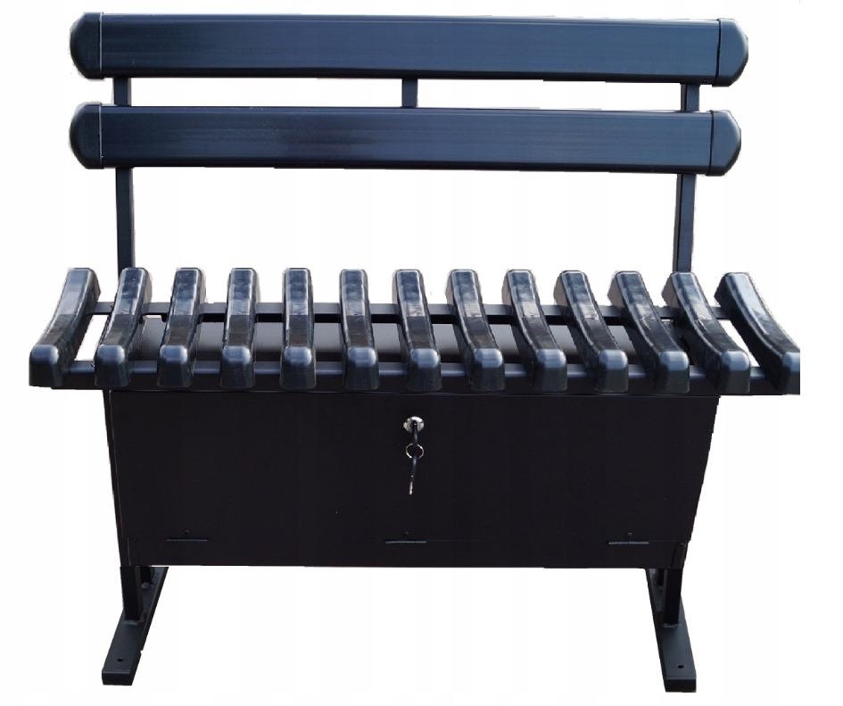 ŁAWKA CMENTARNA Z OPARCIEM SKRZYNKA DUŻA NA CMENTARZ GRATIS POLSKA MOCNA