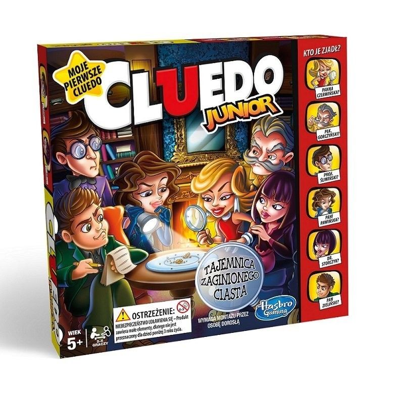 HASBRO Gra Cluedo Junior