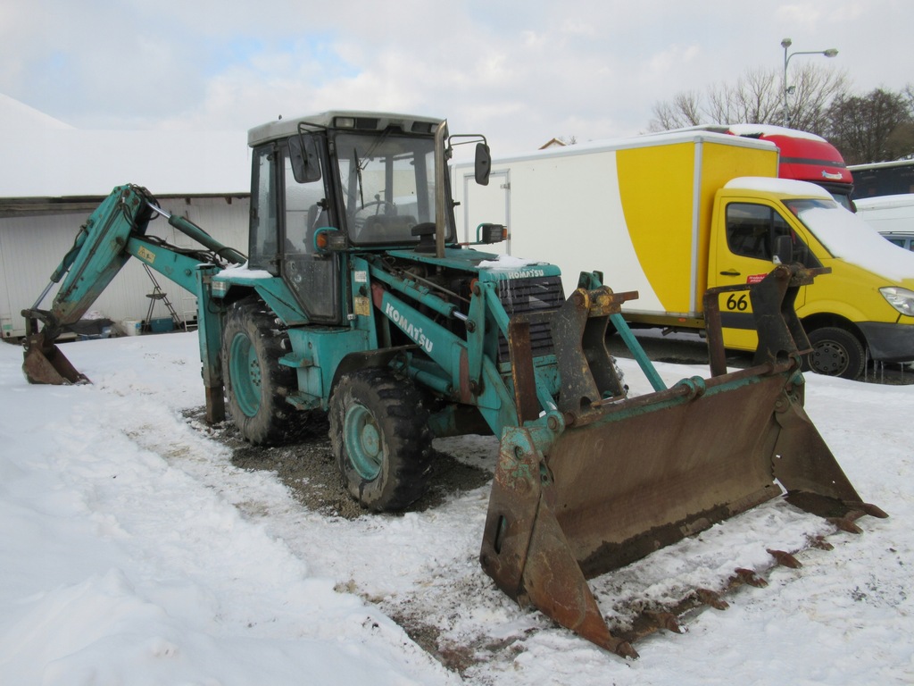 Komatsu WB 98 4x4 teleskop