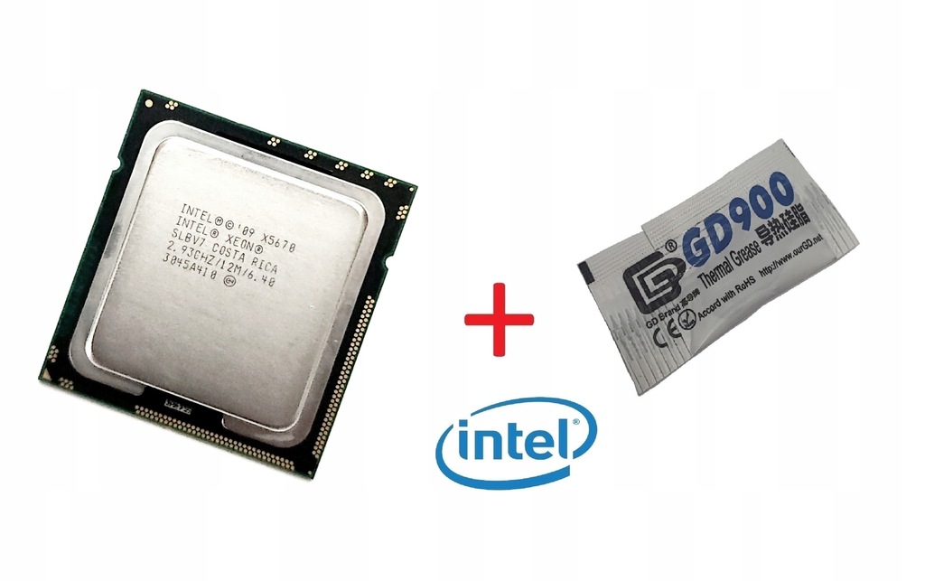 Procesor intel Xeon X5670, 6x 2.93-3.33GHz, SLBV7, s1366 + pasta