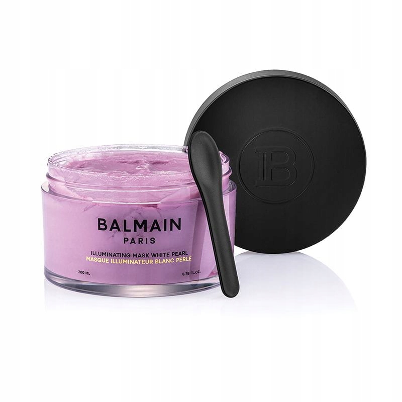 Balmain Illuminating Mask White Pearl rozświetlająca maska do włosów blond