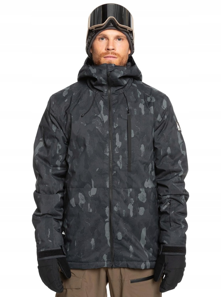 Quiksilver Men's Mission Printed Jk Jacket, Nature