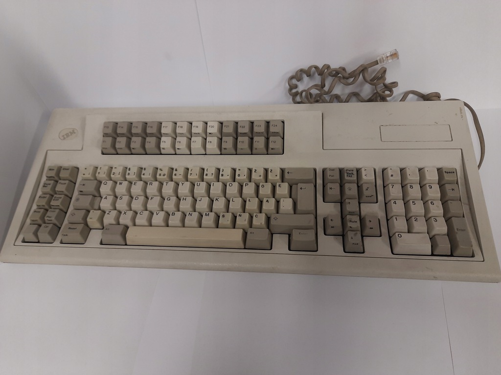 IBM Model M 1394104 Klawiatura Mechaniczna Terminalowa Retro Vintage
