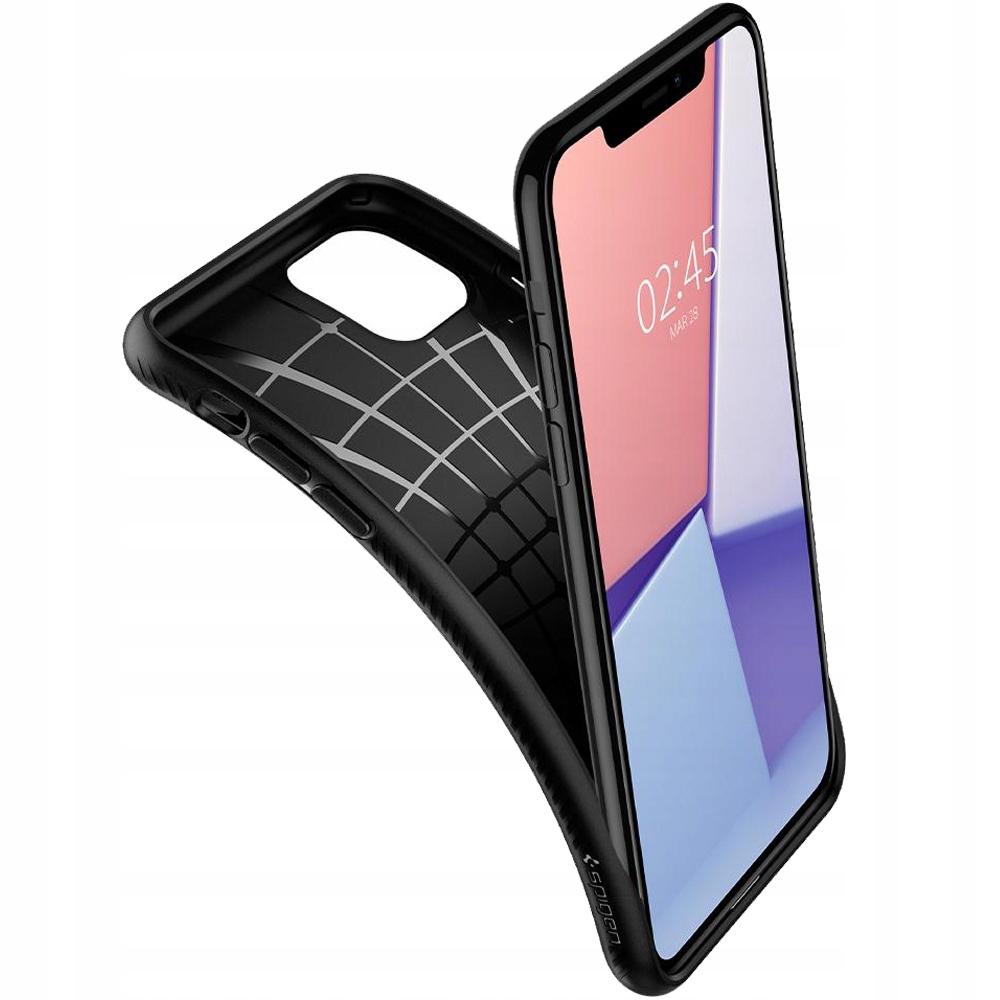 Case Spigen Liquid Air Iphone 11 Matte Black