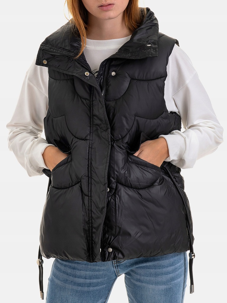 Купить ЖИЛЕТ-ПУХОВИК ЖЕНСКИЙ СТЕГАНЫЙ, КУРТКА С РУКАВАМИ L: отзывы ...