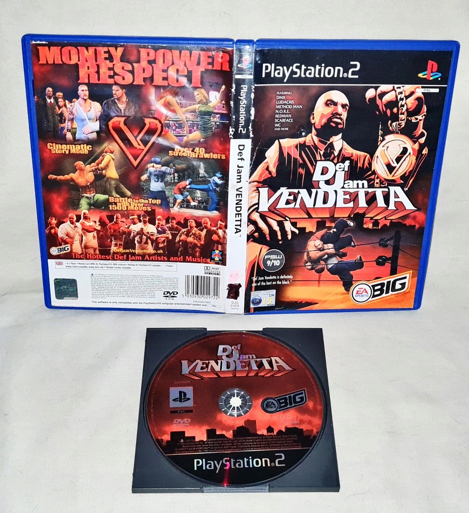 DEF JAM VENDETTA PS2 12256470660 oficjalne archiwum Allegro