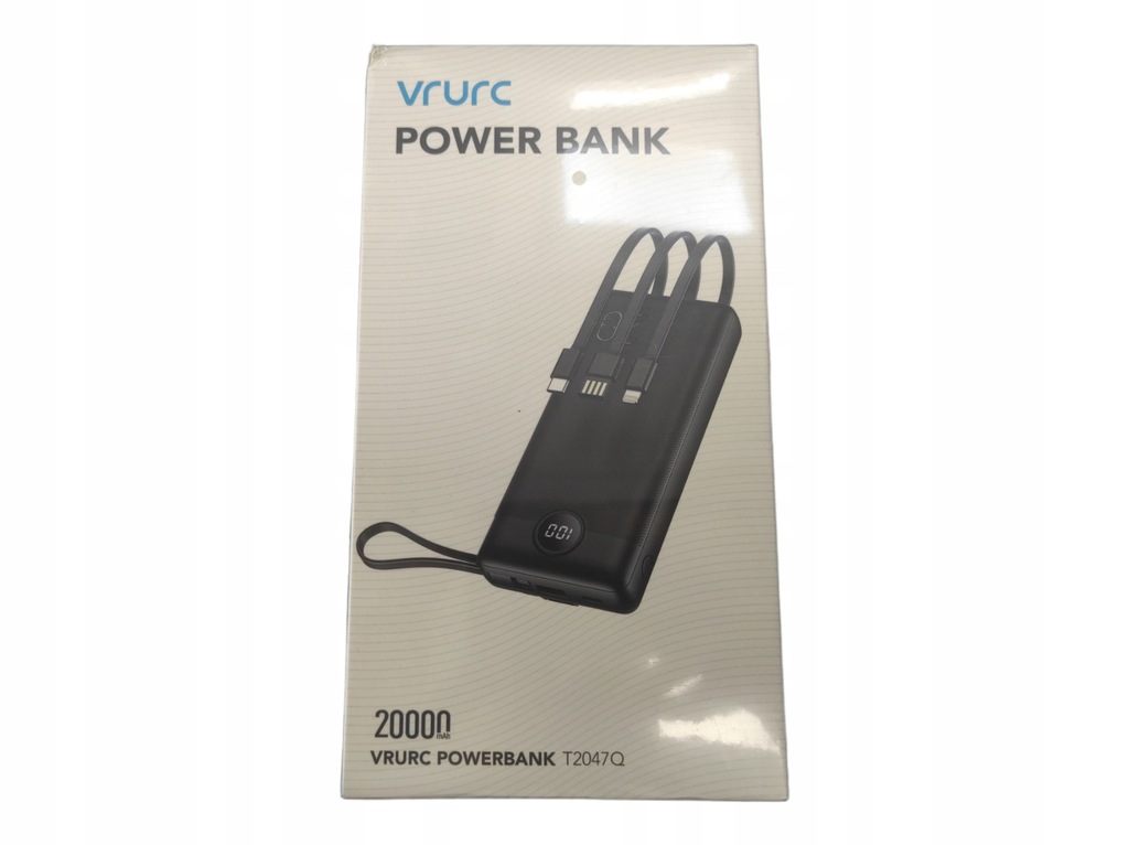 Power Bank Vrurc T2047Q |20000mAh|