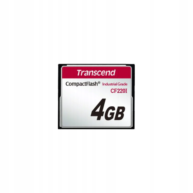 Karta pamięci TRANSCEND CF 4 GB Instrukcja