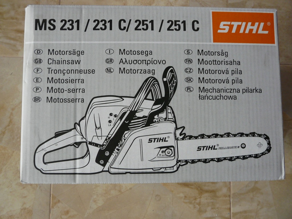 Pilarka Spalinowa Stihl Ms 231 C Be Oficjalne Archiwum Allegro