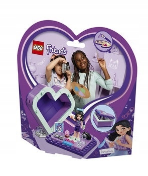 LEGO Friends Pudełko w kształcie serca Emmy 41355