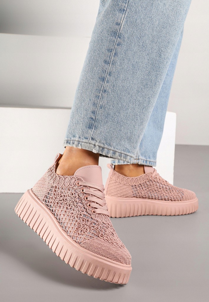 Renee Różowe Sneakersy damskie 38