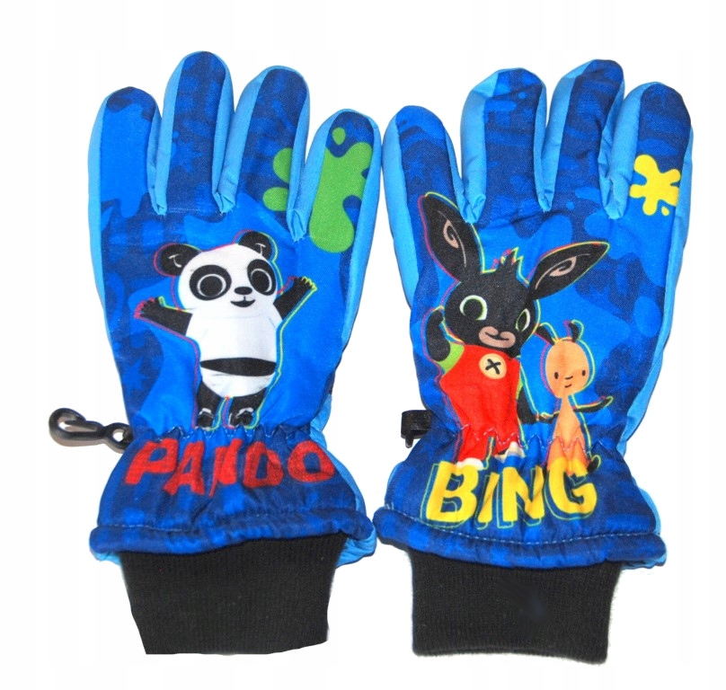 Rękawiczki zimowe 5p narciarskie Bing 19cm W39