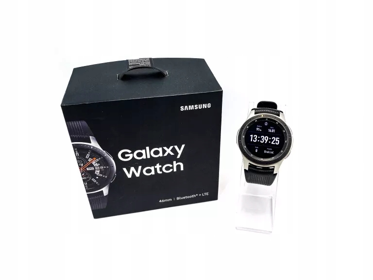 SAMSUNG GALAXY WATCH 46MM SMR805F KOMPLET 12498552839 oficjalne archiwum Allegro