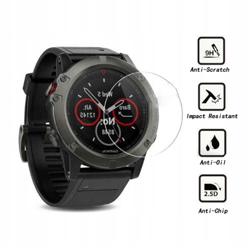 Szkło Hartowane H9 do GARMIN FENIX 5