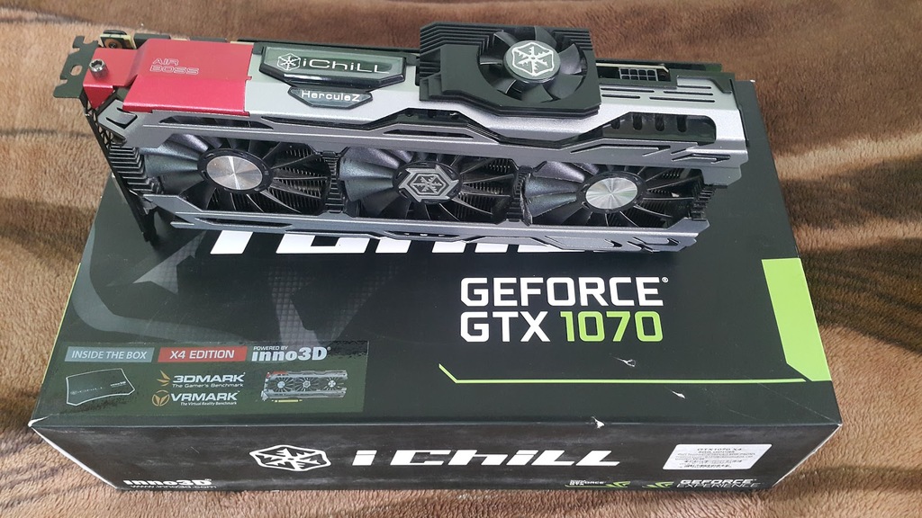 Inno3d Geforce Gtx 1070 Ichill X4 Inno3D GeForce GTX 1070 IChill