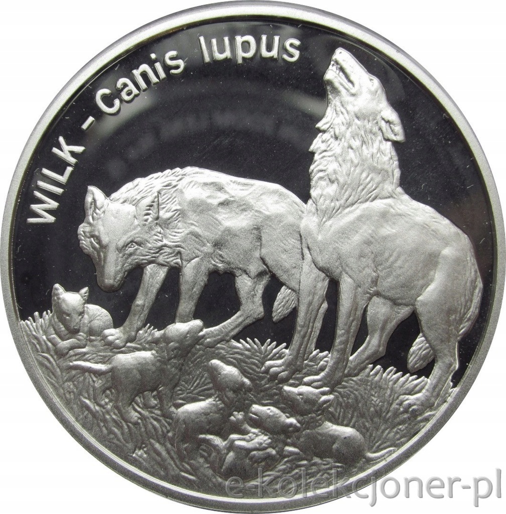 20 ZŁOTYCH 1999 - WILKI - MENNICZA -PM3897