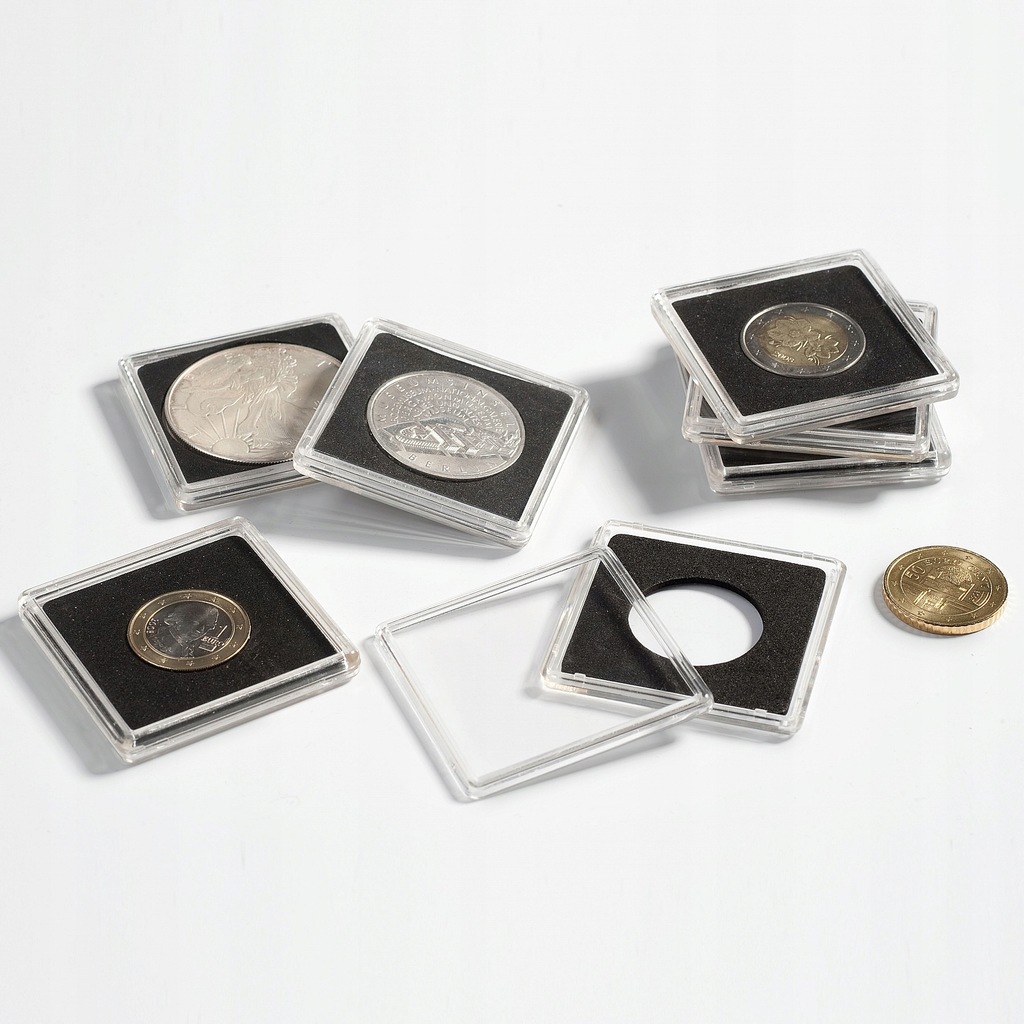 Kapsle na monety Quadrum LEUCHTTURM 35 mm