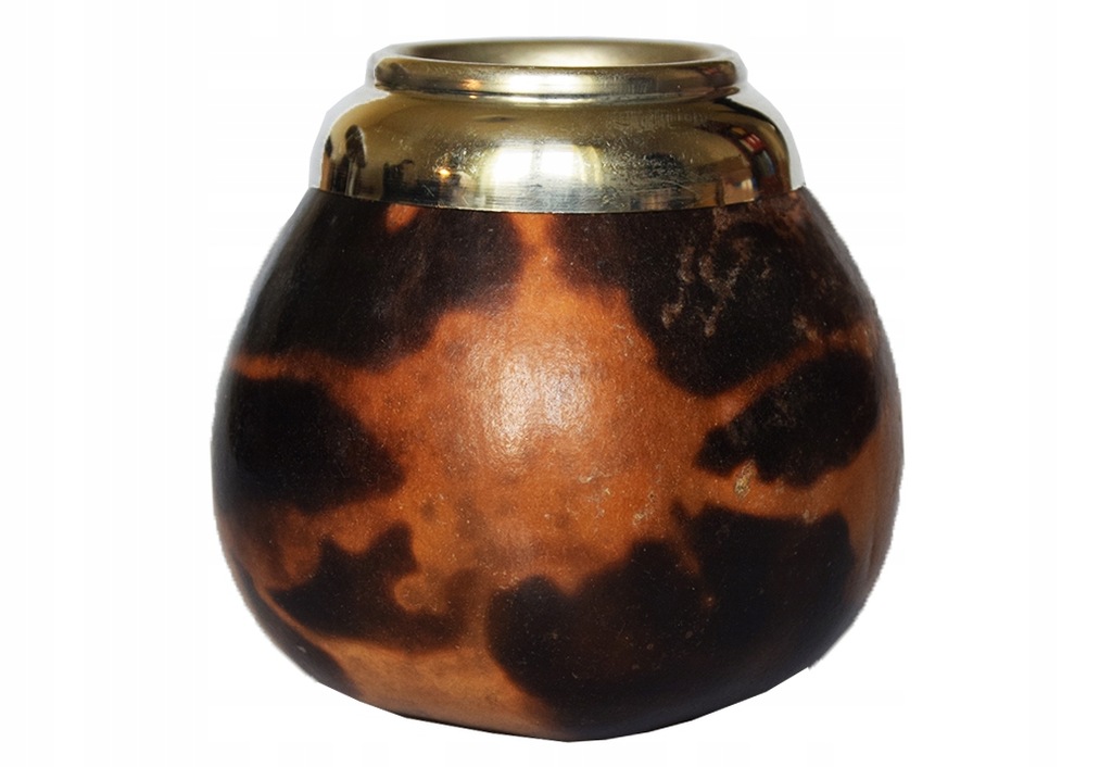Matero Naturalne Tykwa Tiger ALPACA do Yerba Mate