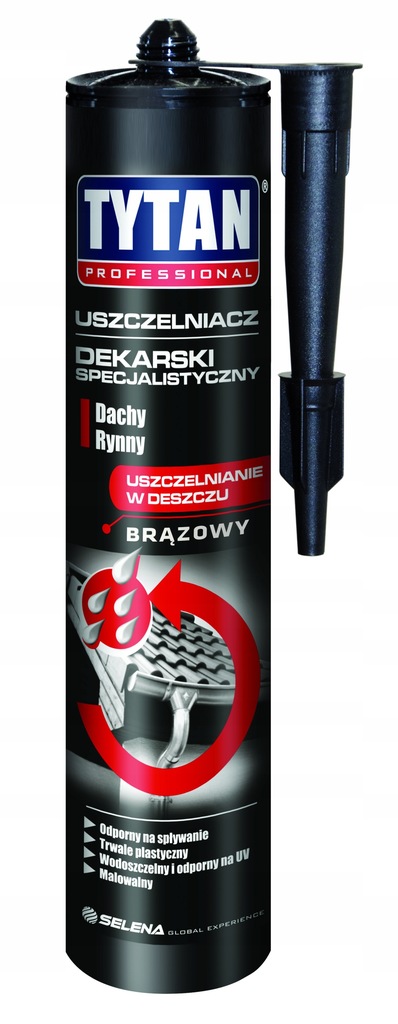 Uszczelniacz dekarski specj. Tytan brązowy 280ml