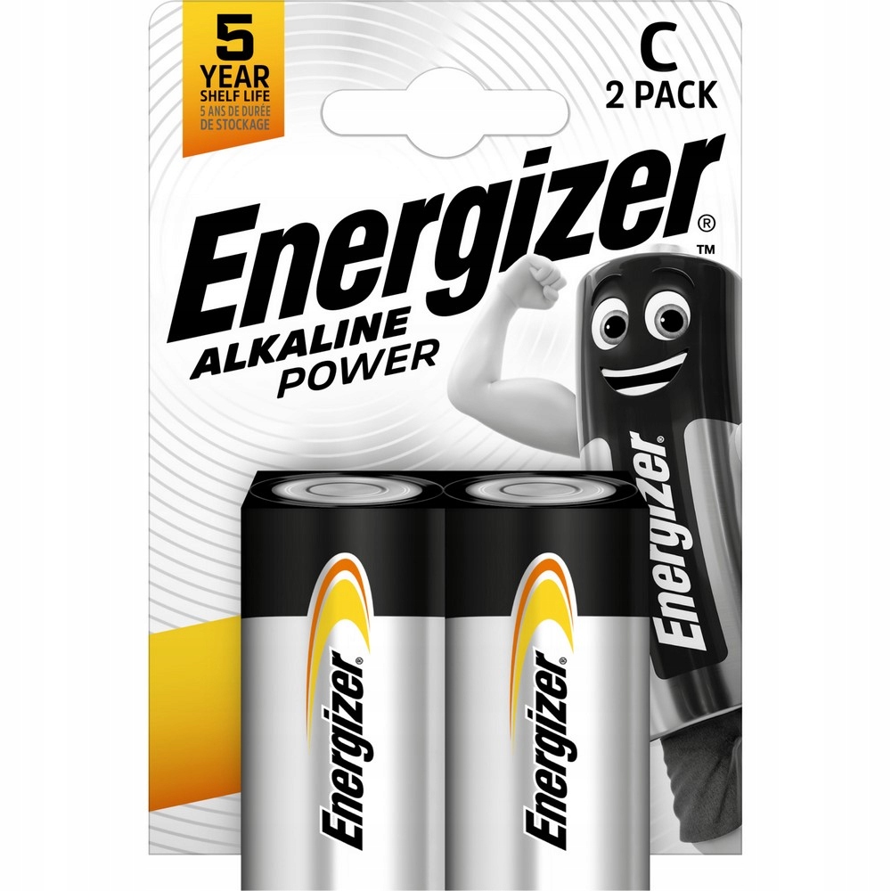 BATERIA ALKALICZNA C (R14) 1,5V DC BLISTER=2SZT ENERGIZER