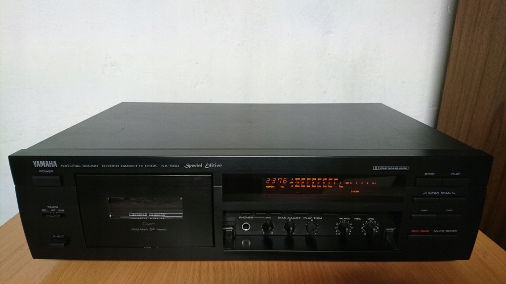 Deck Yamaha KX-580 dolby B,C,S