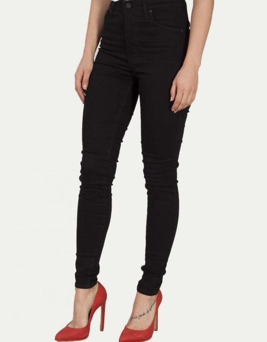 B2A306*LEVI'S CZARNE SPODNIE SKINNY 28/28 A01