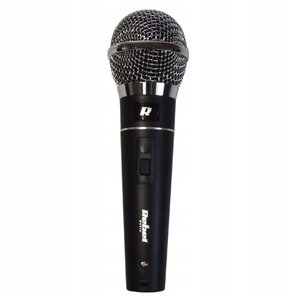 Mikrofon DM 604 czarny srebrna główka,przewodowy