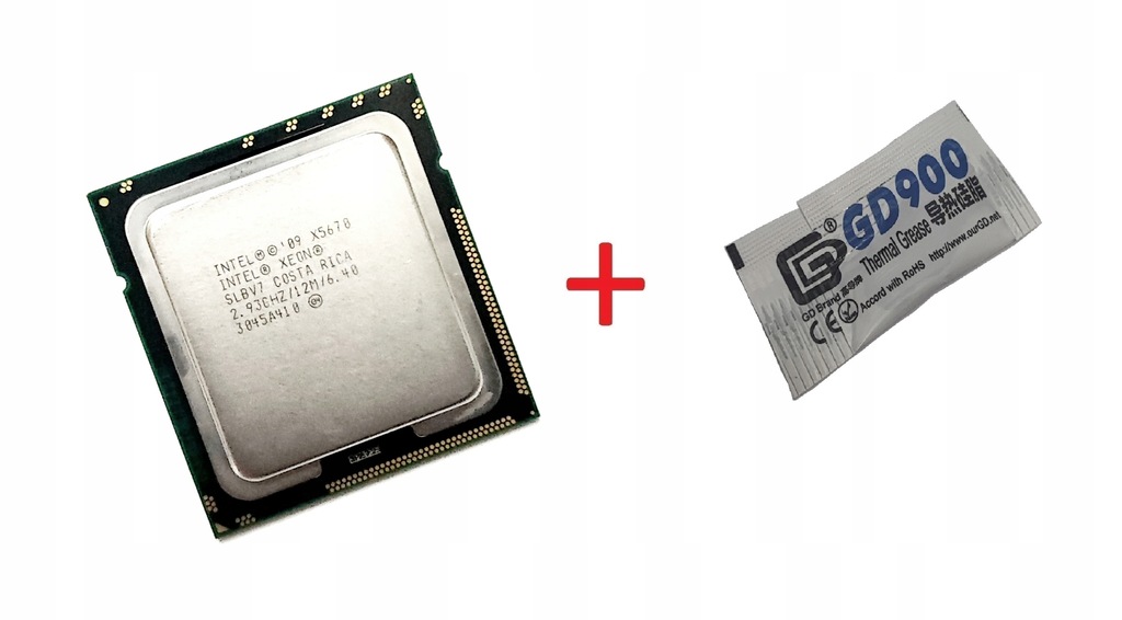 Procesor intel Xeon X5670, 6x 2.93-3.33GHz, SLBV7, s1366 + pasta