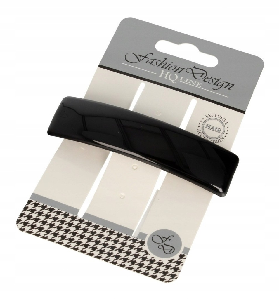 Top Choice Fashion Spinka do włosów czarnapołysk 11416997226