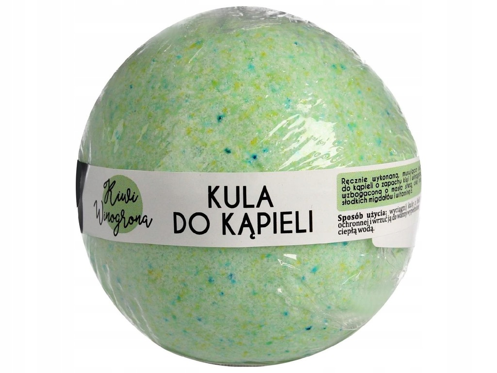 LaQ Kula musująca do kąpieli Kiwi i Winogron 100g