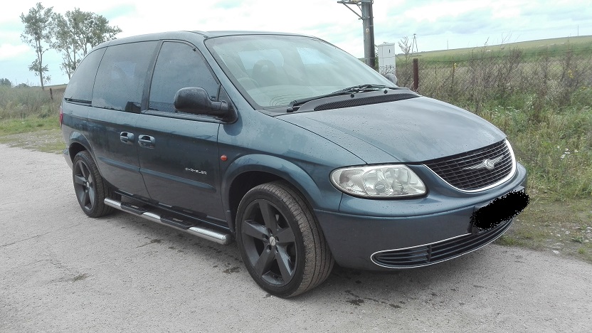 CHRYSLER VOYAGER BŁOTNIK TYŁ KOLOR PBQ 200107