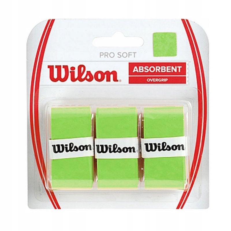 Owijki Wilson Pro Soft Overgrip 3szt WRZ4040LI N/A