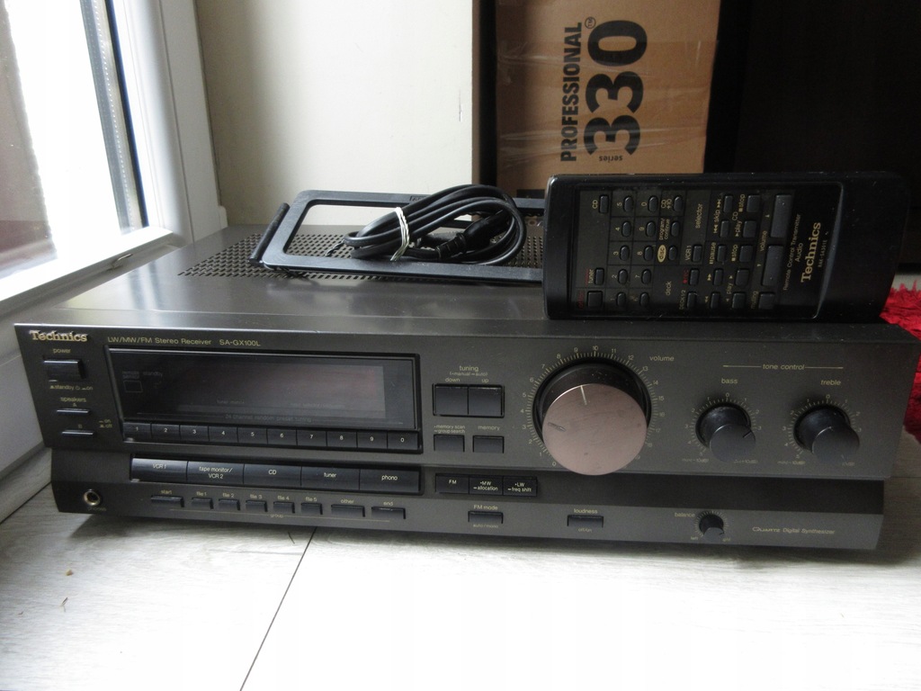 WZMACNIACZ TECHNICS SA-GX100L UNIKAT RETRO SUPER STAN