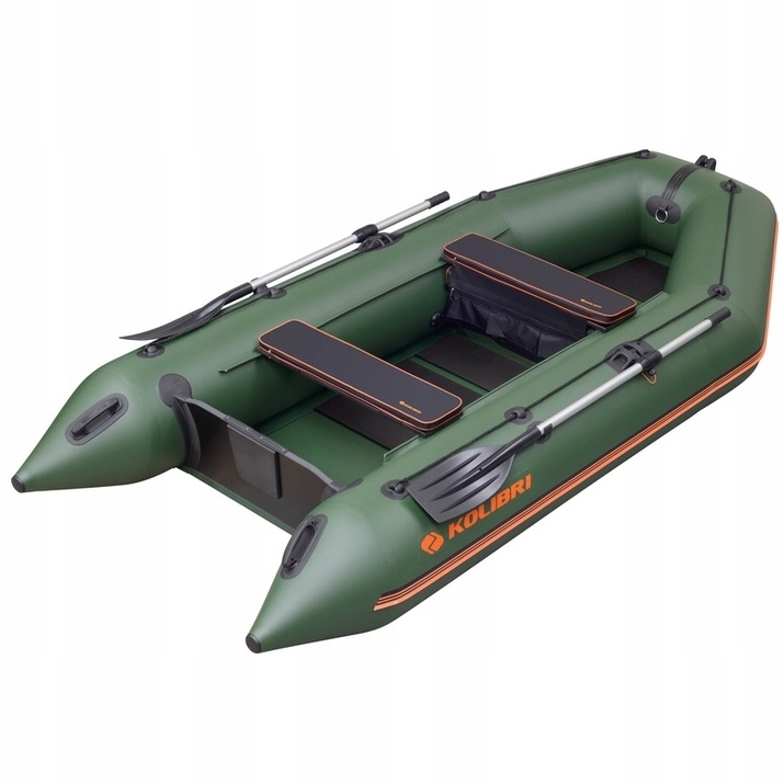 Ponton Kolibri KM-330 z rolowaną podłogą - zielony