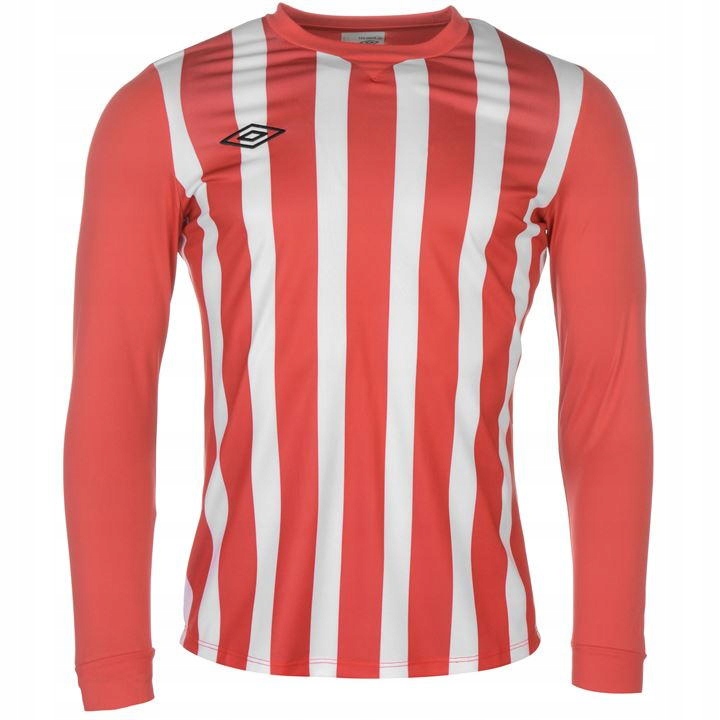 O9798 Umbro Striped Long Sleeve Jersey KOSZULKAXXL