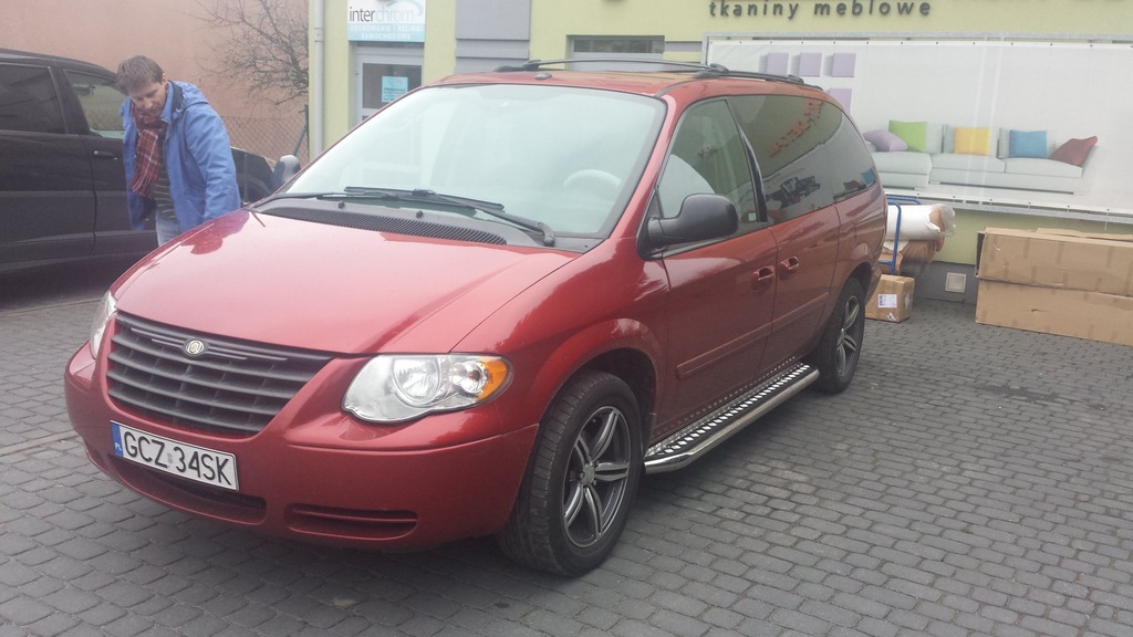 VW ROUTAN CHRYSLER GRAND VOYAGER ORUROWANIE TUV