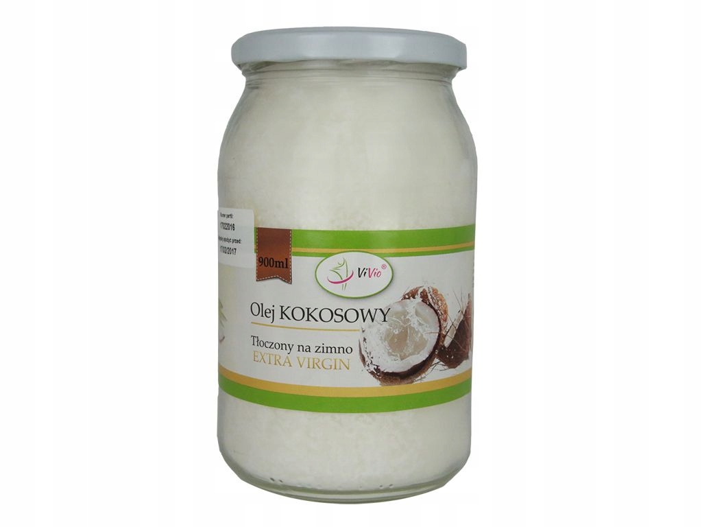 Olej kokosowy VIRGIN VIVIO 900ml