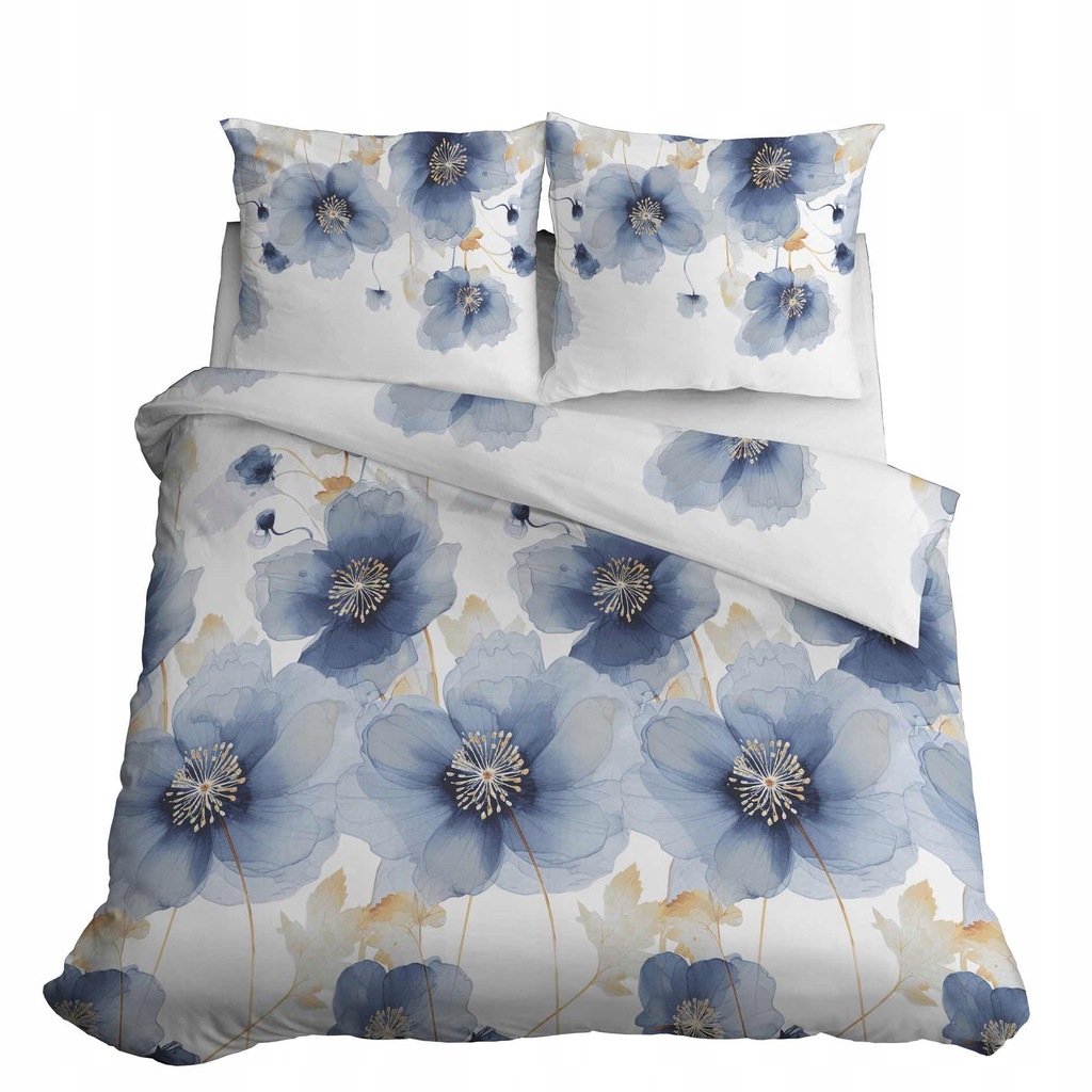 Komplet pościeli Satyna Bawełniana 220x200 NOWE WZORY 100% Bawełna