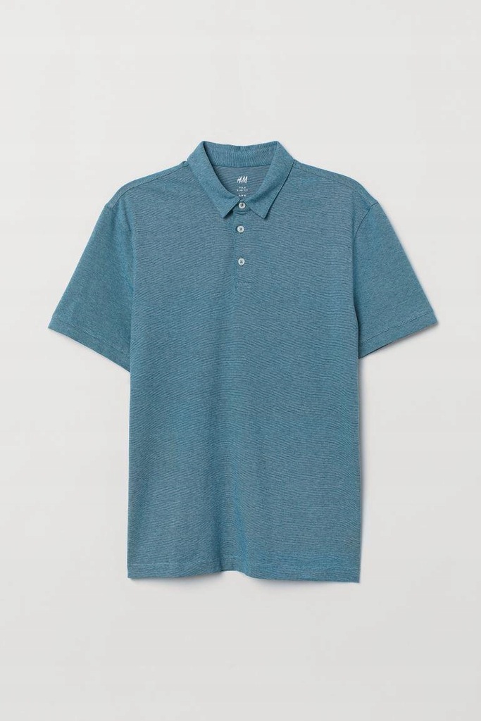 15Q075 H&M__MJ9 KOSZULKA POLO SLIM FIT__M