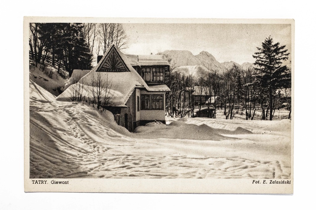 TATRY - GIEWONT ZIMĄ 1935