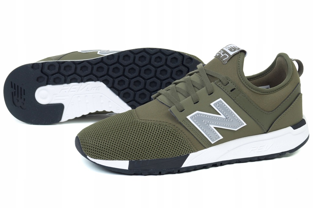 onderdelen Baron Fitness BUTY NEW BALANCE MĘSKIE MRL247OP ZIELONE R. 45 - 7999720450 - oficjalne  archiwum Allegro