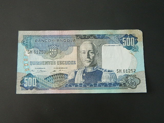 500 ESCUDOS 1972 ANGOLA