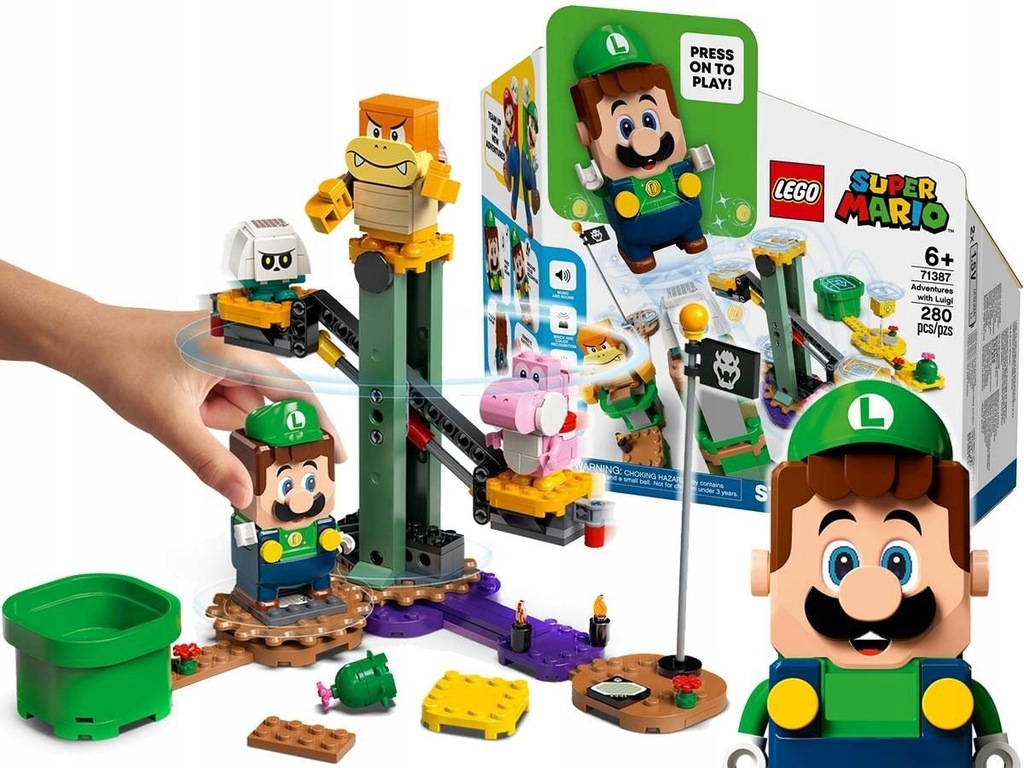 LEGO Super Mario Przygody z Luigim Zestaw Startowy 71387