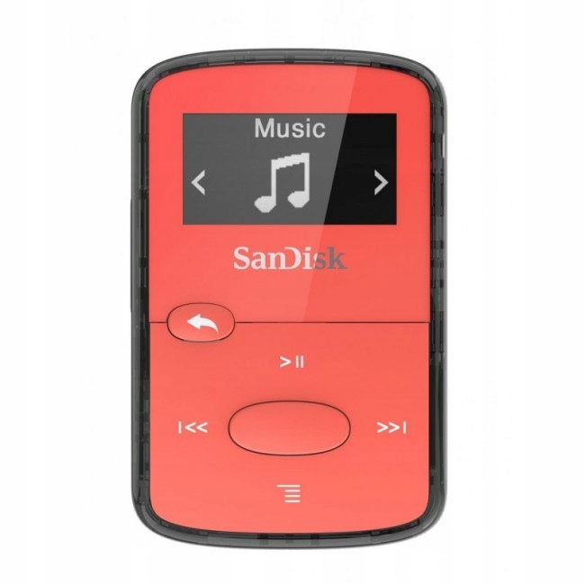SanDisk MP3 Sansa Clip Jam 8GB czerwona MP3