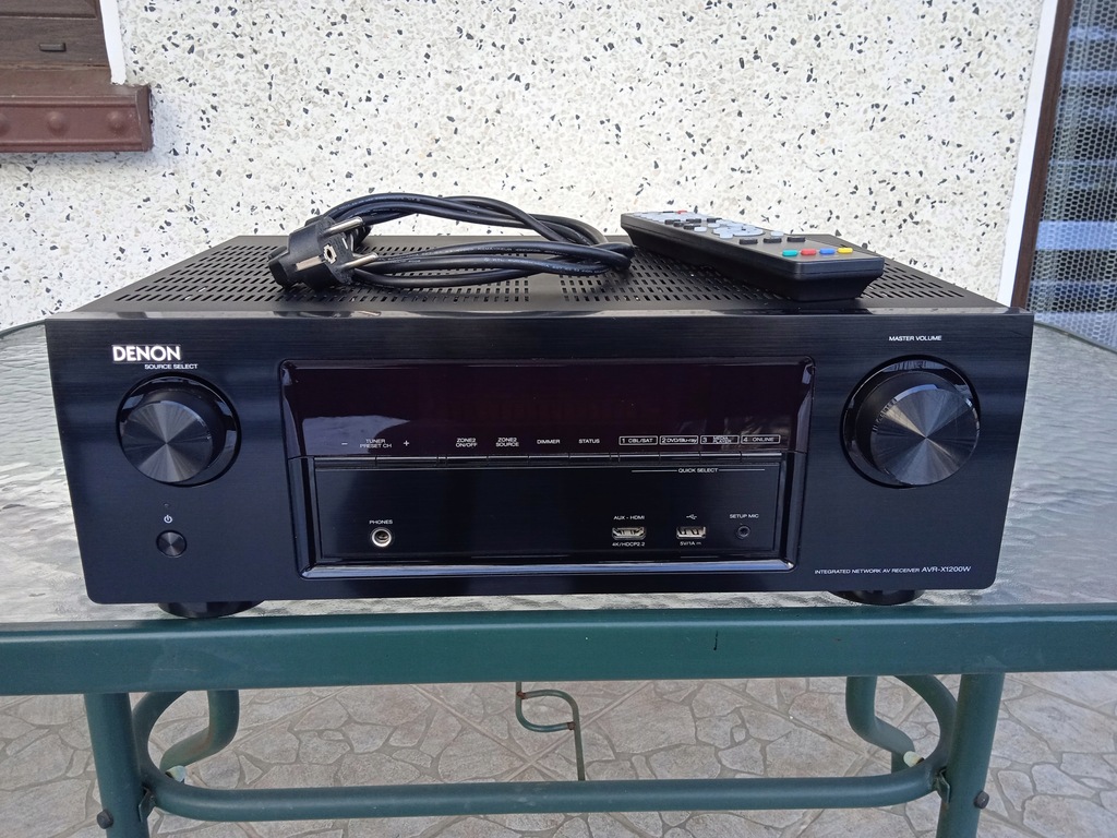 Denon AVRX1200W 4K Atmos Bluetooth WiFi 13029296613 oficjalne